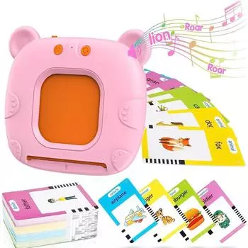 Игрушки для малышей для мальчиков и девочек Игрушки для сенсорного обучения при аутизме Игрушки для обучения по системе Монтессори Игрушки для логопедии 224 слова для чтения Говорящие карточки