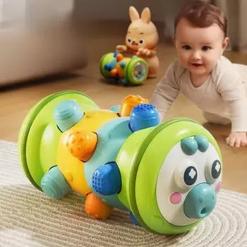 Игрушки для младенцев и малышей Колокольчик для кровати Обучение ползанию Новорожденный Развивающие игрушки для раннего образования Погремушка для раннего образования Кубик РубикаИгрушка 7*7*14cm зелёный