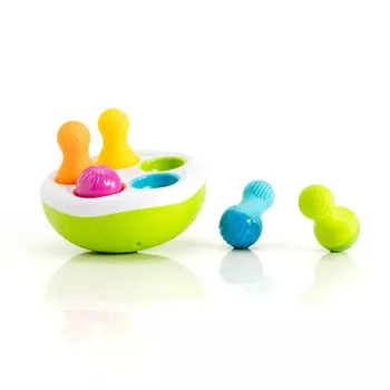 Игрушки для мозга Fat Brain Toys, детские игрушки, вращающиеся булавки, качающиеся, подходящие цвета [подлинный продукт] FA248-1