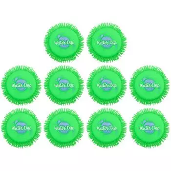 Игрушки для плавания с брызгами воды, летающие диски, игрушки для бассейна для детей и взрослых (зеленый)