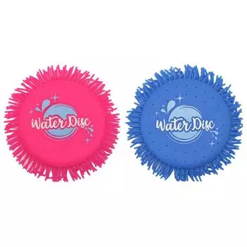 Игрушки для плавания с брызгами воды, летающие диски, игрушки для бассейна для детей и взрослых (розовый)