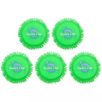 Игрушки для плавания с брызгами воды, летающие диски, игрушки для бассейна для детей и взрослых (зеленый)