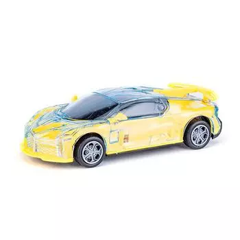 Игрушки для полицейских машин со светодиодами из кристаллов, гоночные машинки из пластика со светом и музыкой, развивающие игрушки для детей