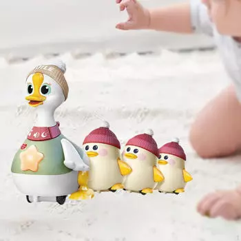 Игрушки для ползания для младенцев. Игрушка для ползания для малышей в возрасте 6–12 месяцев. Для мальчиков и девочек. Большие и маленькие утки. Small Duck