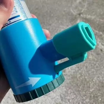 Игрушки для розыгрышей Захватывающая игра «Поверни и передай» с выпивкой Игра с лопающимися случайными напитками Веселое барбекю на заднем дворе Семейные сборы Развлекательный реквизит синий