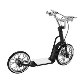 Игрушки для самокатов 13x16,5 см 5,1x6,5 дюймов Яркие самодельные сплавные материалы Черные миниатюрные игрушки для самоката