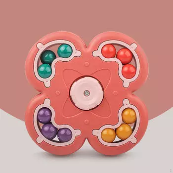 Игрушки для снятия стресса Bean Fingertip для взрослых и детей жёлтый