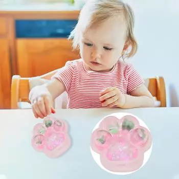 Игрушки для снятия стресса с кошачьего желе - это имитация силикона, медленная декомпрессия и снятие стресса розовый