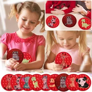 Игрушки для снятия стресса с помощью сенсорных пузырей, силиконовые игрушки для снятия давления