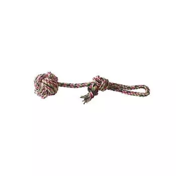 Игрушки для собак из хлопковой веревки, устойчивые к укусам, износостойкие подвесные мячи из хлопковой веревки избавляют от скуки random color