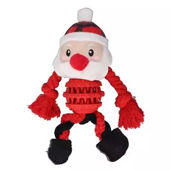Игрушки для собак на Рождество, забавные, интерактивные, развивающие, праздничные, милые, собачьи, жевательные, кусающие, пищащие игрушки для P
