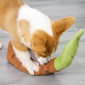 Игрушки для собак, писк, домашнее животное, нюхает плюшевые игрушки-улитки, тибетская еда, молярная головоломка, игрушки для собак, интерактивная головоломка для собак, игрушка-кормушка, кормушка для домашних животных