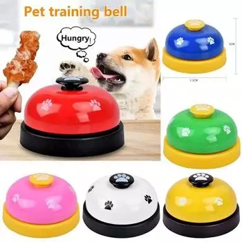 Игрушки для собак с звонком для питомца IQ Training Dog Cat Feeding Ringer Обучающие игрушки для домашних животных Интерактивный колокольчик Кормушка для еды Товары для животных