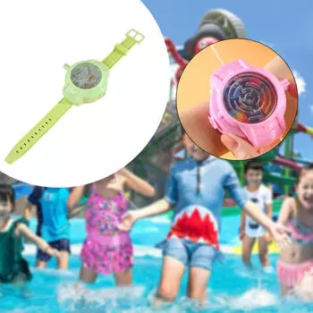 Игрушки для стрельбы по воде в лабиринте, игры на открытом воздухе, бассейн, портативная игра для сада/пляжа, головоломка, зелёный
