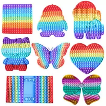 Игрушки для взаимодействия родителей и детей, пузырьки для взрослых, снятие стресса, грызуны, пионеры, детские антистрессовые настольные игрушки с ямочками