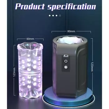 Игрушки для взрослых Автоматический массаж Эротические товары Мужской мастурбатор Реалистичная искусственная портативная вагина Оральный стимулятор Авиационный стакан