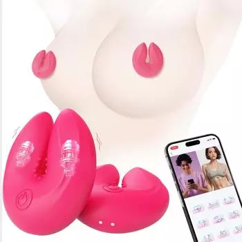 Игрушки для взрослых, приложение с дистанционным управлением, вибратор с 9 вибрациями, вибратор для сосков БДСМ, секс-игрушки и вибраторы для взрослых, секс-игрушки для пар
