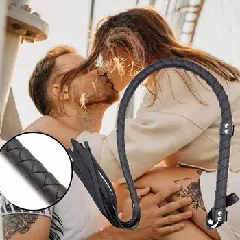 Игрушки для взрослых, змеиный кнут, кожаный тренировочный длинный кнут