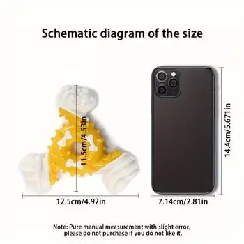 Игрушки для жевания для агрессивных любителей жевать - Игрушки для жевания для средних и крупных собак синий