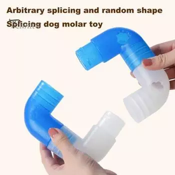 Игрушки для жевания собак для агрессивных любителей жевать интерактивная игрушка для собак с ароматом, инструмент для ухода за полостью рта щенка игрушка для чистки зубов синий