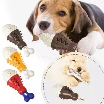 Игрушки для жевания собак Прочный натуральный каучук Игрушки для собак Турция Молярная игрушка для собак One Size синий