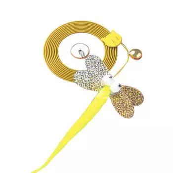 Игрушки-дразнилки для кошек интерактивное развлечение избавление от скуки подвесные игрушки для котят с колокольчиком для дома в помещении большие