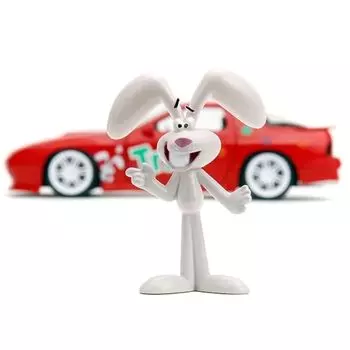 Игрушки Джада (джада) игрушки) 1:24 GENERAL MILLS 1985 MAZDA RX-7 с мини-автомобилем TRIX Rabbit trix rabbit [продукт]