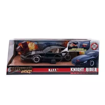 Игрушки Джада (джада) игрушки) night rider jada toys metals hollywood rises масштаб 1/24 литые автомобили KITT. (комплект) с подсветкой сканера [продукт]