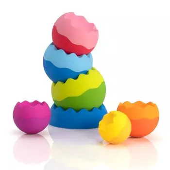 Игрушки Fat Brain Toys Balance Tsumiki Baby 6 месяцев Tobles Neo Оригинальный продукт FA070-1