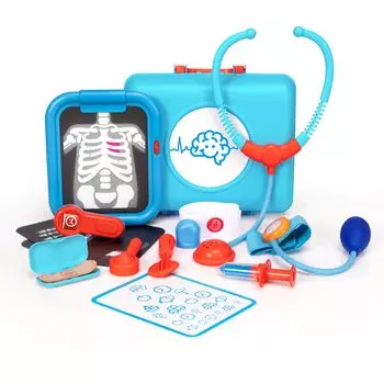 Игрушки Fat Brain Toys для детей. Игровой набор «Игра в доктора». Подлинный продукт. Доктор! ФА402-1 синий