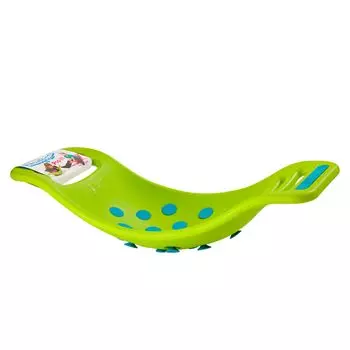 Игрушки Fat Brain Toys Игрушка Teeter Popper Green Balance Board Игровое оборудование для помещений Детский [Подлинный продукт] FA095-2 зелёный