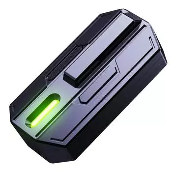 Игрушки-фиджет для пальцев, светящийся слайдер, магнитный тактильный кликер EDC, металлический ручной спиннер, инструмент для борьбы с СДВГ, снятие тревожности и стресса, игрушки для взрослых зелёный