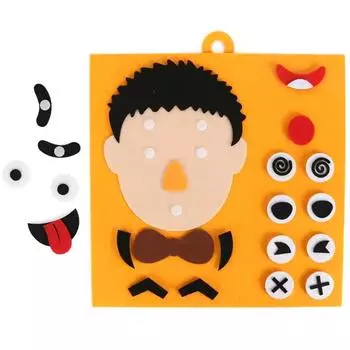 Игрушки-головоломки для самостоятельного изменения эмоций, креативные игрушки для детей с выражением лица, обучающие развивающие игрушки для детей, забавный набор, забавный подарок A4