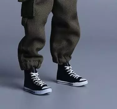 Игрушки Хобби Фигурка со всеми обычными телами ATStory Fashion Canvas Shoes Молодежная спортивная обувь без головы и & [TOYBARJAPAN] 1/12