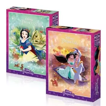Игрушки и головоломки Disney Princess Пазл Белоснежка D-A150-027 + Жасмин D-A150-028 Набор, популярные корейские головоломки