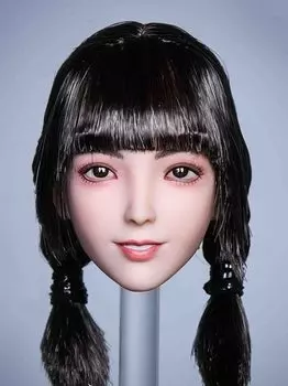 Игрушки и хобби Масштабная фигурка, совместимая с телом TBLeague YMTOYS YMT056C, лицо младшей красивой девушки Лолиты, невинной школьницы