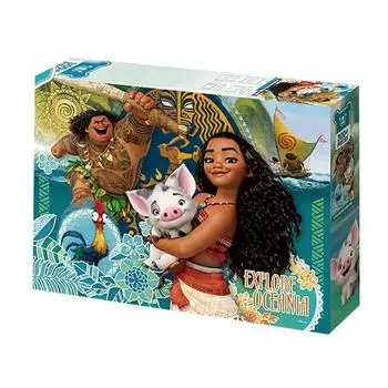 Игрушки и пазлы Пазл Disney Moana Adventure D-K300-008, разные цвета, 300 деталей Пазл, Детские игры, Развивающие игрушки