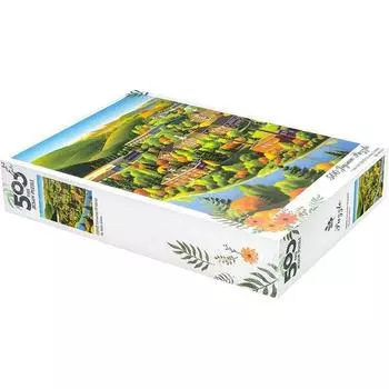 Игрушки и пазлы Пазл Green Village TP05-1016, 500 деталей, разные цвета Пазл, Детские игры, Развивающие игрушки
