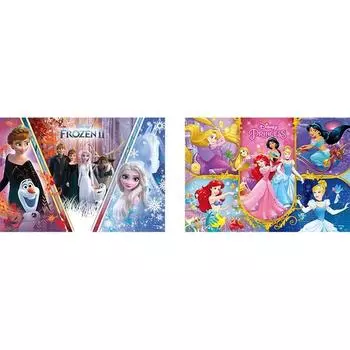 Игрушки и пазлы Пазл «Замерзший снежный сад», 70 предметов DCP-101 + Princess Secret Festival Набор из 70 предметов DCP-102, разные цвета Пазл, Детские игры