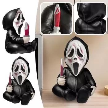 Игрушки из эмульсии на Хэллоуин, Странные существа, Игрушки из эмульсии, Детские подарки Подарки на Хэллоуин One Size чёрный