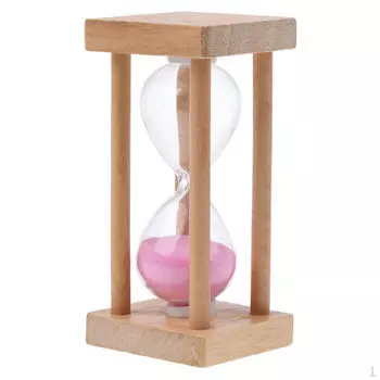 - Игрушки из песочных часов с деревом для игр и кулинарии, 4 цвета жёлтый