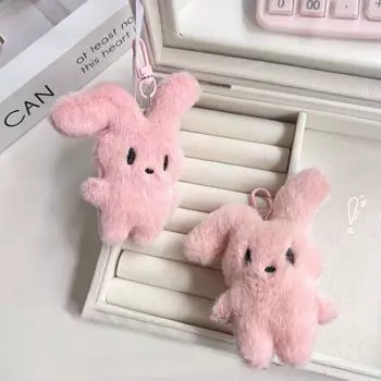Игрушки Kawaii Mini Lop Подвеска Мягкая Lop Ухо Кролик Брелок Мягкий Кролик Брелок Дети rabbit