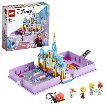 Игрушки LEGO Disney Princess Anna and Elsa Princess Book Девочки Мальчики Frozen Frozen Дети Младенцы Игрушки для малышей Развивающие игрушки Подарок на день рождения Подарок