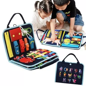 Игрушки Монтессори Японские развивающие игрушки от Educational 1 Year Old 2 Year Old 3 Year Old 4 Year Old 5 Year Old 6 Year Old в Educational Bisy Board