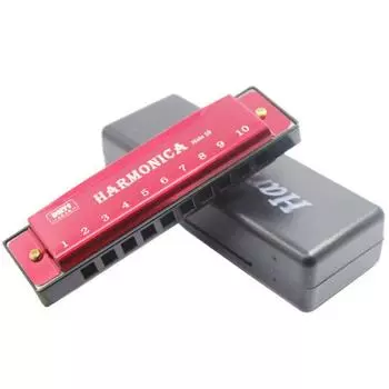 Игрушки-музыкальные инструменты для начинающих Подарок Медная сердцевина Губная гармошка Раннее развитие Резиновая губная гармошка