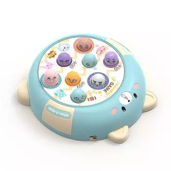 ИГРУШКИ Обучающие Электричество Мультфильм Собака Олень Лей Песня Тонны молотка, чтобы победить суслика для детей Игры-головоломки