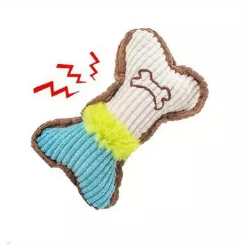 Игрушки-пищалки для собак, косточки, плюшевые игрушки для собак, жевательная игрушка для щенков мелких и средних пород, агрессивные грызуны, домашние животные, играющие с щенком, чистящие зубы