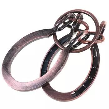 Игрушки-подковы с замком для взрослых и подростков, литые металлические головоломки, игрушки-головоломки