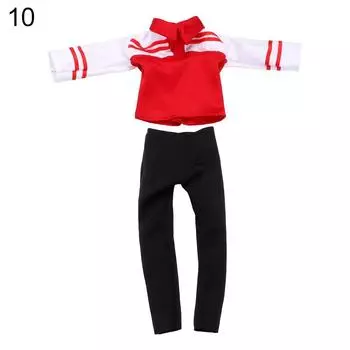 Игрушки Принц Кукла Аксессуары Модная Кукольная Одежда Наряд Мужская Кукольная Одежда Комплект Одежды Повседневная Одежда 10