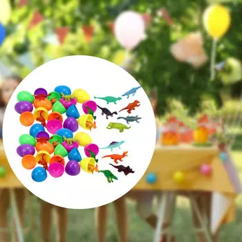 Игрушки-яйца динозавров, пасхальные яйца, наполнители для корзин, новинка-игрушка, 12pcs